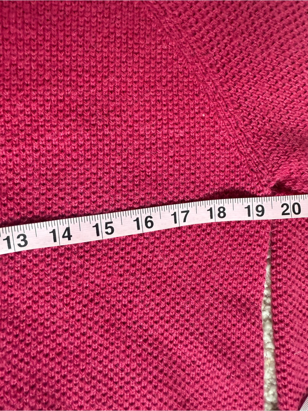 Peruvian Connection 100% Alpaca Knit Pullover Sweater Women Medium Magenta VTG - Picture 6 of 7